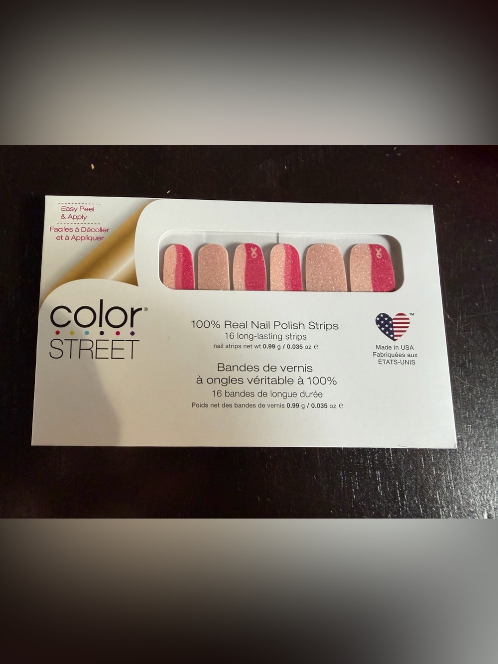 Color Street Warrior’s Glow Nail Polish Strips